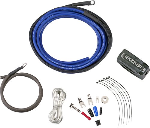  KICKER - P-Series Power Kit for Most Aftermarket Amplifiers - Multi
