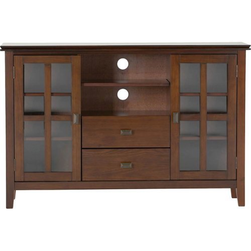  Simpli Home - Artisan TV Cabinet for Most TVs Up to 60&quot; - Brown