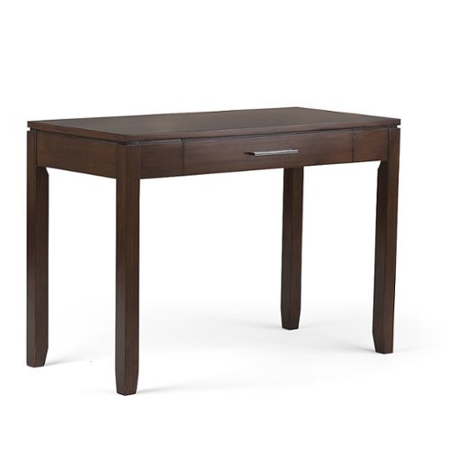 Simpli Home - Cosmopolitan Rectangular Table - Medium Auburn Brown-Front_Standard 
