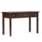 Simpli Home - Avalon Rectangular Pine Wood 3-Drawer Table - Rich Tobacco Brown-Front_Standard