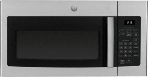 GE - 1.6 Cu. Ft. Over-the-Range Microwave - Stainless Steel