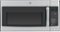 GE - 1.9 Cu. Ft. Over-the-Range Microwave - Stainless-Steel with Gray Accents-Front_Standard