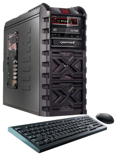  CybertronPC - Strike-GTX Desktop - Intel Core i5 - 16GB Memory - 1TB Hard Drive - Black