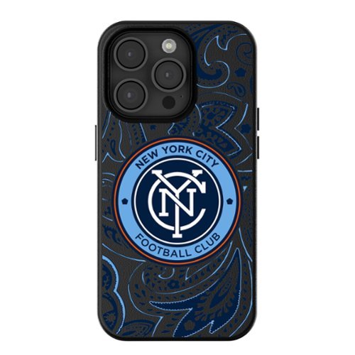 Keyscaper - MLS - New York City FC iPhone Magnetic Bump Case - 16 Pro Max - Black-Front_Standard 