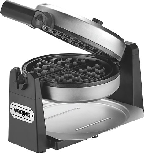  Waring Pro - Belgian Waffle Maker - Stainless-Steel