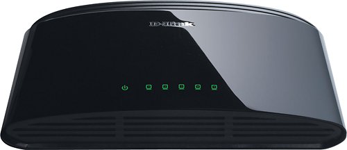  D-Link - 5-Port 10/100/1000 Mbps Gigabit Switch - Black