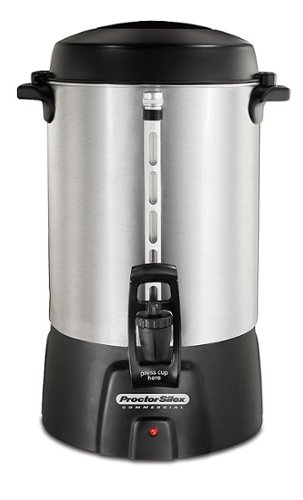 Proctor Silex - Commercial 60 Cup Capacity Coffee Urn - Silver-Angle_Standard 
