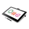 Wacom - One - Drawing Tablet with Screen, 13.3" Pen Display for Mac, PC, Chromebook & Android - Flint White-Front_Standard