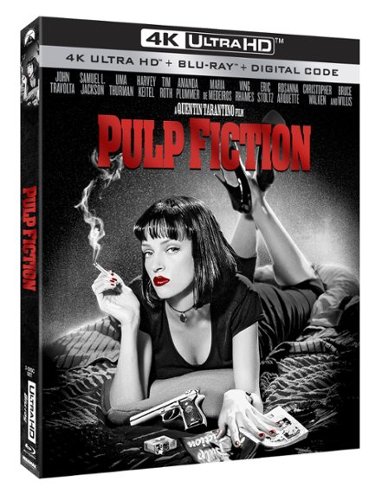  Pulp Fiction [Includes Digital Copy] [4K Ultra HD Blu-ray/Blu-ray] [1994]