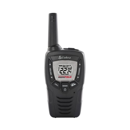 Cobra - microTALK 23-Mile 22-channel FRS/GMRS 2-Way Radios (Pair) - Black-Angle_Standard 