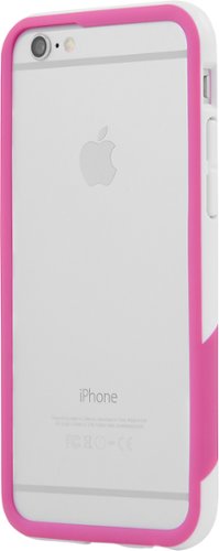  Tavik - Outer Edge Bumper Case for Apple® iPhone® 6 - White/Magenta