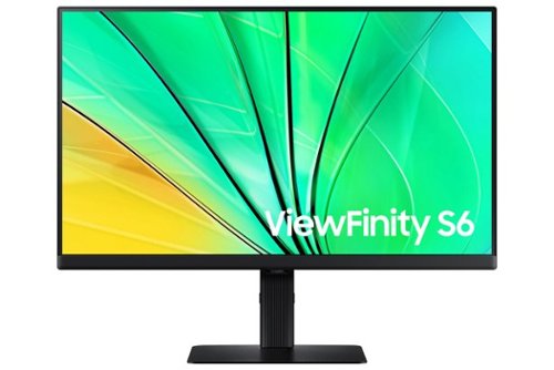 Samsung ViewFinity S6 (S60D) QHD HDR10 High Resolution Monitor with Easy Setup Stand (HDMI, DisplayPort, USB)