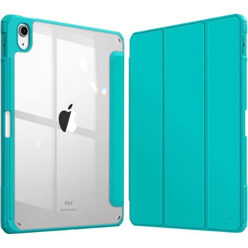 Kitcheniva - Protective Clear Case For iPad (A16) 11th 11” 2025/iPad 10th 2022 Shockproof Cover 10.9” Torquoise - Turquoise-Front_Standard 
