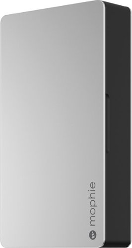  mophie - 5000 powerstation plus External Battery for Lightning-Equipped Apple® Devices - Silver/Black
