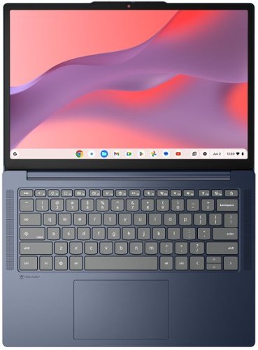 Lenovo IdeaPad Slim 3 Chromebook - 14 2K Touchscreen Laptop - MediaTek Kompanio 540 2025 - 4GB Memory - 64GB eMMC - Cosmic Blue BUY IN EUROPE