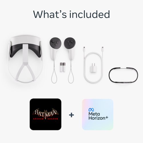 Meta  Quest 3S 256GB — Get Batman: Arkham Shadow and a 3-Month Trial of Meta Horizon+  Included — All-In-One Headset - White SHOP ONLINE