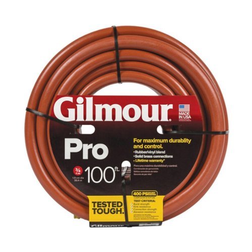 Gilmour - Pro 3/4 in D X 100 ft L Commercial/Professional Grade Garden Hose-Front_Standard 