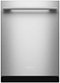 KitchenAid - 24 inch Top Control Built-In Dishwasher with Third Level Utensil Rack and 47 dBA - Stainless Steel-Front_Standard