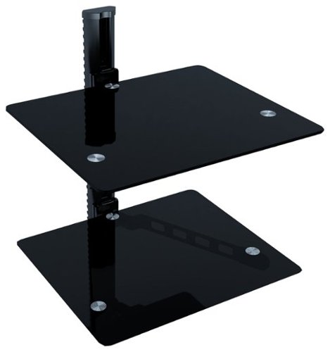  Sonax - Wall-Mountable Component Shelving Unit - Black