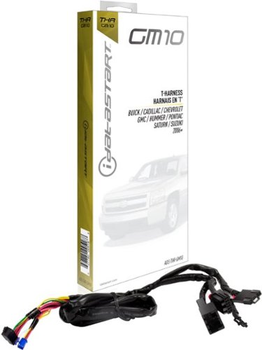 iDataStart - T-Harness for Select GM Vehicles - Black