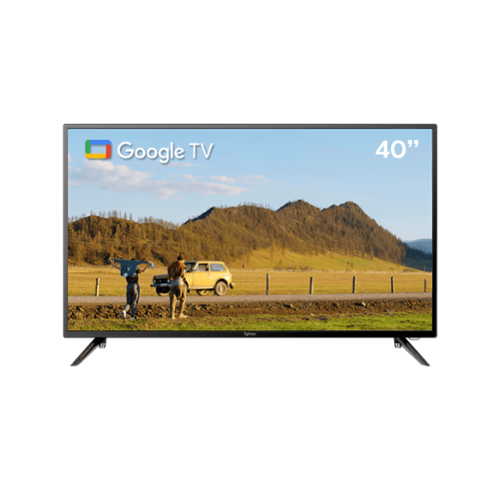 Sylvox - 40" Vehicle Series 12V RV Camper Smart TV 1080P with Google TV, WiFi & Bluetooth, DC/AC Powered Television