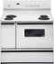 Frigidaire - 40" Self-Cleaning Freestanding Double Oven Electric Range - White-Front_Standard 