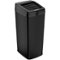 iTouchless - 14 Gallon Sliding Lid Sensor Trash Can with AbsorbX Odor Control System, Automatic Kitchen Bin - Black Stainless Steel-Angle_Standard
