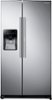 Samsung - 24.7 Cu. Ft. Side-by-Side Refrigerator with Food ShowCase and Thru-the-Door Ice and Water-Front_Standard
