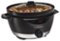 Hamilton Beach - 6-Quart Slow Cooker - Black/Silver-Angle_Standard