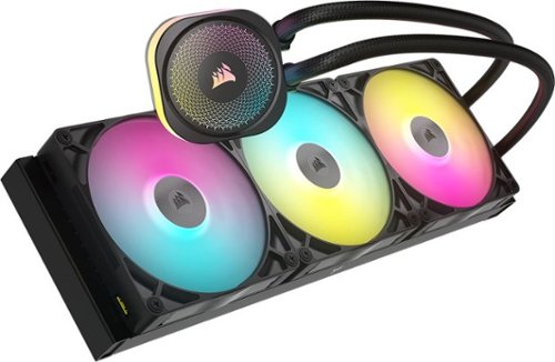 CORSAIR iCUE LINK TITAN 420 RX RGB AIO Liquid CPU Cooler Black CW