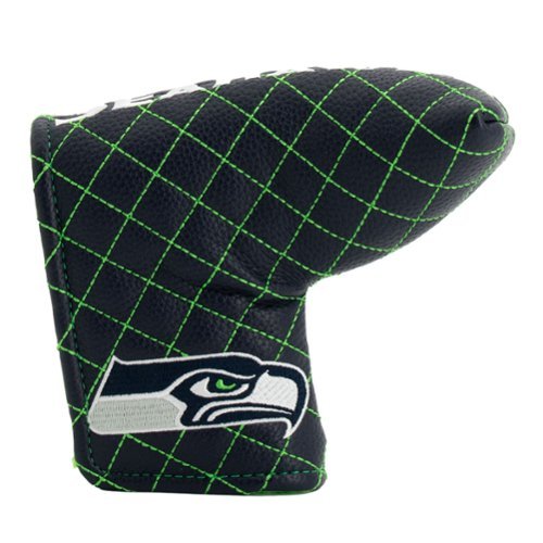 Team Golf - Seattle Seahawks Quilted Blade Putter Cover - Multicolor-Front_Standard 