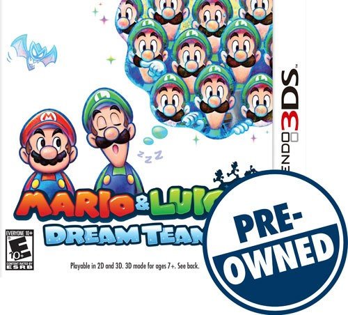  Mario &amp; Luigi: Dream Team - PRE-OWNED - Nintendo 3DS