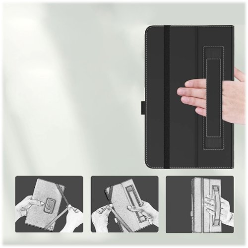 SaharaCase Bi-Fold Folio Case for Lenovo Tab M9 - Black WHERE TO BUY