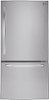 LG - 23.8 Cu. Ft. Bottom-Freezer Refrigerator - Stainless-Steel-Front_Standard 