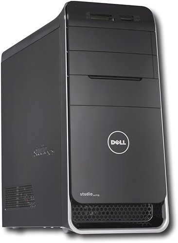 Dell - Geek Squad Certified Refurbished Studio XPS Desktop / Intel Core i7 Processor / 8GB Memory / 1.5TB Hard Drive - Black-Angle_Standard 