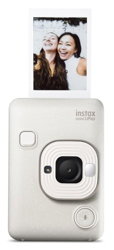 Fujifilm INSTAX MINI LIPLAY Hybrid Instant Camera - Misty White SHOP ONLINE