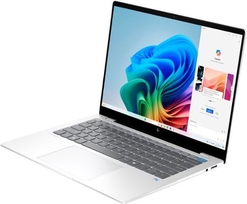 HP OmniBook X - Copilot+ PC - 14 2.2K Touch-Screen Laptop - Snapdragon X Plus - 16GB Memory - 512GB SSD - Glacier Silver GLOBAL SHIPPING