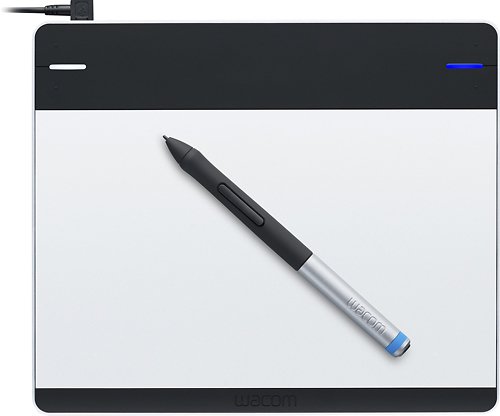  Wacom - Intuos Creative Small Pen Tablet - Silver/Black