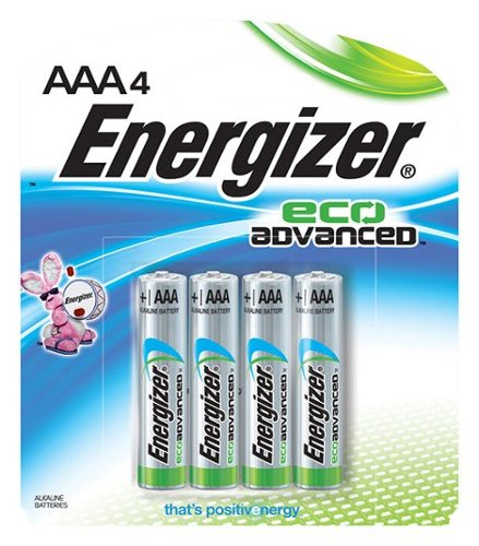  Energizer - EcoAdvanced AAA Batteries (4-Pack)