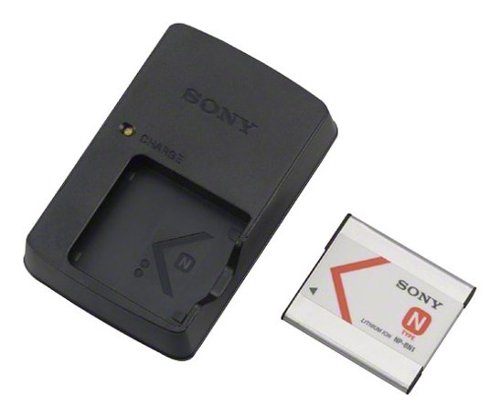  Sony - Battery Charger and Battery Kit - Black