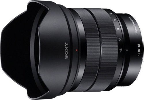 Sony 10 18mm f/4 Wide Angle Zoom Lens for Most NEX E Mount Cameras