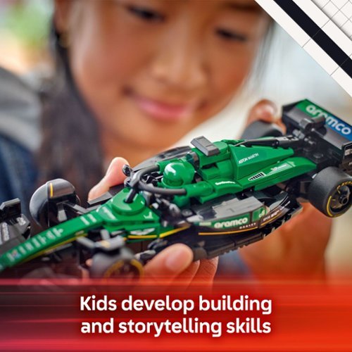 LEGO Speed Champions Aston Martin Aramco F1 AMR24 Race Car Building Toy 77245 GLOBAL SHIPPING