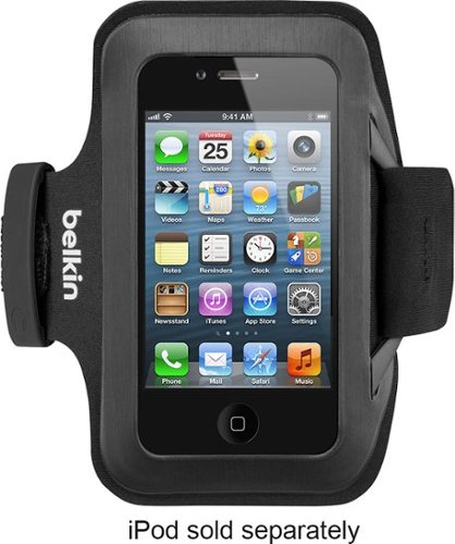  Belkin - Slim-Fit Arm Band Case for Apple® iPhone® 4 - Black