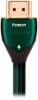 AudioQuest - Forest 1'11" 4K Ultra HD In-Wall HDMI Cable - Black/Green Stripe-Front_Standard