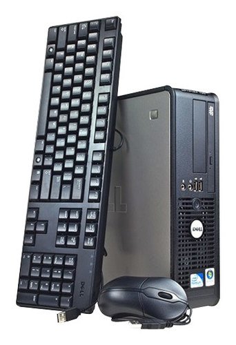  Dell - Refurbished OptiPlex Desktop - Intel Core 2 Duo - 2GB Memory - 160GB Hard Drive - Gray/Black