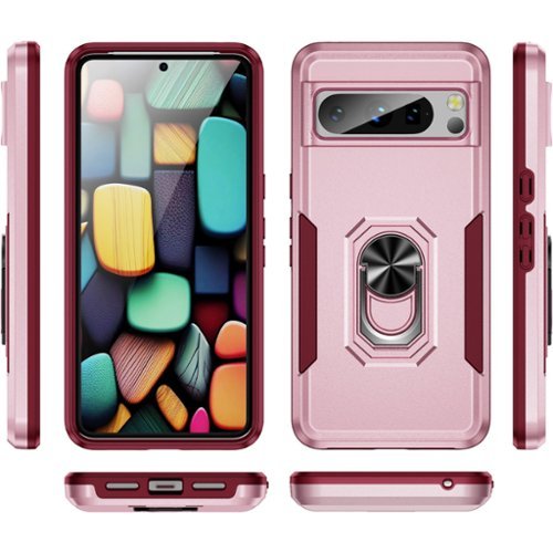 SaharaCase Military Kickstand Series Case for Google Pixel 8 Pro - Rose Gold HOW TO BUY