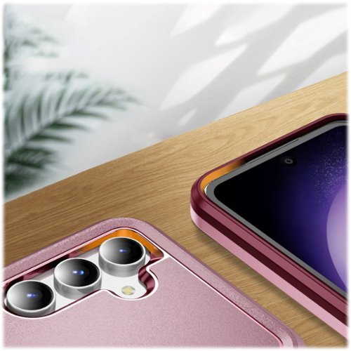 SaharaCase Military Kickstand Series Case for Samsung Galaxy S23 FE - Rose Gold HOW TO BUY