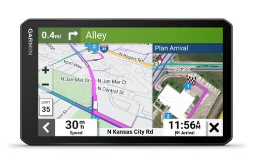 Garmin - dēzlcam OTR710 7" Trucking GPS - Black