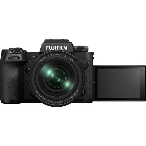 Bundle Fujifilm X H2 Mirrorless Camera with XF16 80mm Lens Black