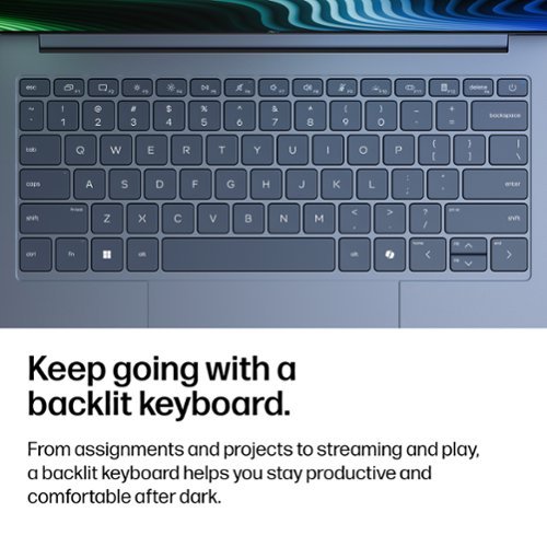 HP Omnibook 5 - 14” 2K OLED Touchscreen Laptop - Intel Core 5 Series 3 (2026) - 8GB Memory - 256GB SSD - Starlit Blue SHOP ONLINE